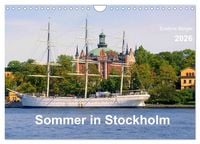 Produktbild: Sommer in Stockholm 2026 (Wandkalender 2026 DIN A4 quer), CALVENDO Monatskalender