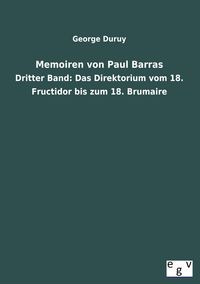 Produktbild: Memoiren von Paul Barras