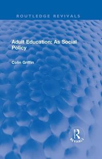 Produktbild: Adult Education: As Social Policy
