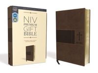 Produktbild: Niv, Premium Gift Bible, Leathersoft, Brown, Red Letter Edition, Comfort Print