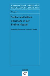 Bild vom Artikel Sabbat und Sabbatobservanz in der Frühen Neuzeit vom Autor Anselm Schubert