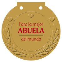 Produktbild: Para la mejor abuela del mundo : &iexcl;una medalla para alguien muy especial!