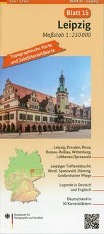 Bild vom Artikel Leipzig Umgebungskte m. Satellitenbild 1:250.000 vom Autor BKG-Bundesamt für Kartographie und Geodäsie