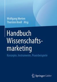 Produktbild: Handbuch Wissenschaftsmarketing