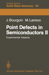 Produktbild: Point Defects in Semiconductors II