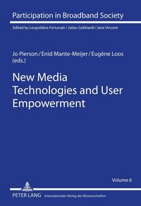 Produktbild: New Media Technologies and User Empowerment