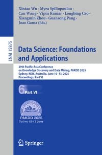 Produktbild: Data Science: Foundations and Applications