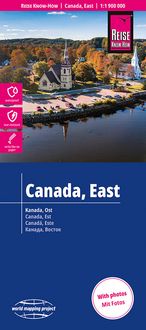 Produktbild: Reise Know-How Landkarte Kanada, Ost | Canada, East (1:1.900.000)