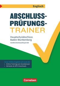 Produktbild: Abschlusspr&uuml;fungstrainer Englisch - Baden-W&uuml;rttemberg - 9. Schuljahr
