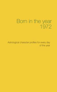 Produktbild: Born in the year 1972