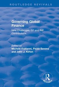 Produktbild: Governing Global Finance