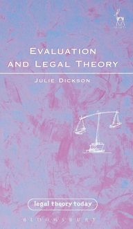 Produktbild: Evaluation and Legal Theory
