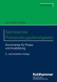 Produktbild: S&auml;chsisches Polizeivollzugsdienstgesetz