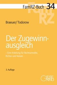 Produktbild: Der Zugewinnausgleich
