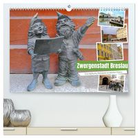 Produktbild: Zwergenstadt Breslau (hochwertiger Premium Wandkalender 2026 DIN A2 quer), Kunstdruck in Hochglanz