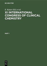 Produktbild: XI International Congress of Clinical Chemistry