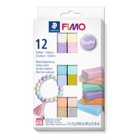 Produktbild: STAEDTLER Modelliermasse FIMO&reg; Pastell 12er Set