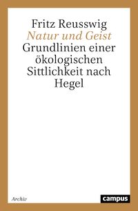 Produktbild: Natur und Geist