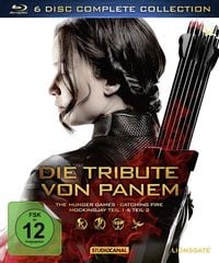 Die Tribute von Panem - Complete Collection  [4 BRs+ 2 Blu-ray 3Ds] Jennifer Lawrence