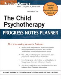 Produktbild: The Child Psychotherapy Progress Notes Planner