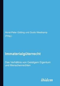Produktbild: Immaterialg&uuml;terrecht. Das Verh&auml;ltnis von Geistigem Eigentum