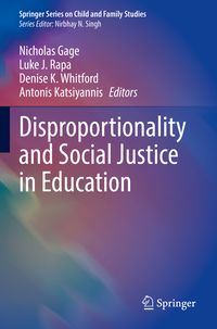 Produktbild: Disproportionality and Social Justice in Education
