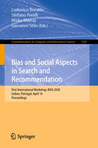 Produktbild: Bias and Social Aspects in Search and Recommendation