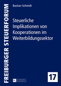 Produktbild: Steuerliche Implikationen von Kooperationen im Weiterbildungssektor