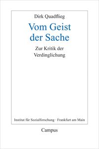 Produktbild: Vom Geist der Sache