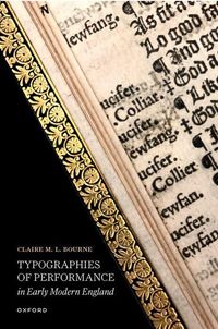 Produktbild: Typographies of Performance in Early Modern England