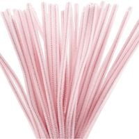 Produktbild: Creativ Company Chenilledraht, L 30 cm, Dicke 6 mm, Rosa, 50 Stk