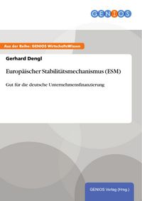 Produktbild: Europ&auml;ischer Stabilit&auml;tsmechanismus (ESM)
