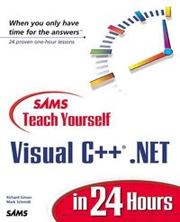 Produktbild: Sams Teach Yourself Visual C++.Net in 24 Hours