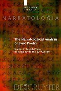 Produktbild: The Narratological Analysis of Lyric Poetry