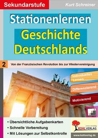 Produktbild: Stationenlernen Geschichte Deutschlands