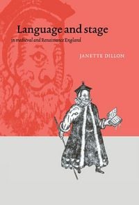 Produktbild: Language and Stage in Medieval and Renaissance England