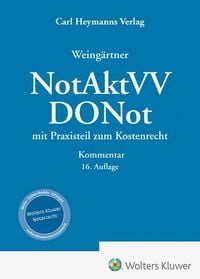Produktbild: Weing&auml;rtner, DONot / NotAktVV - Kommentar