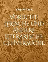 Produktbild: Vorsicht! Lyrische und andere literarische Gehversuche