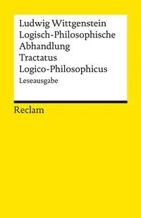 Bild vom Artikel Logisch-Philosophische Abhandlung. Tractatus Logico-Philosophicus vom Autor Ludwig Wittgenstein