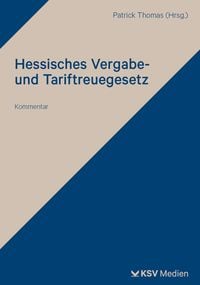 Produktbild: Hessisches Vergabe- und Tariftreuegesetz (HVTG)
