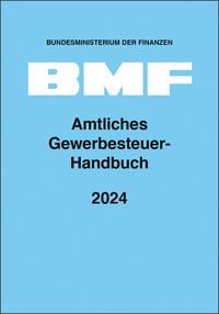 Produktbild: Amtliches Gewerbesteuer-Handbuch 2024
