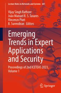 Produktbild: Emerging Trends in Expert Applications and Security