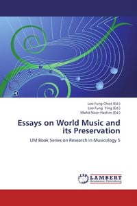 Produktbild: Essays on World Music and its Preservation
