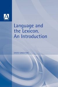 Produktbild: Language and the Lexicon