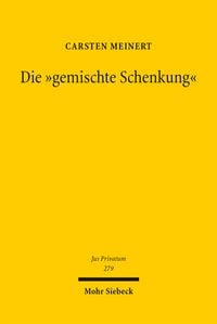 Produktbild: Die "gemischte Schenkung"