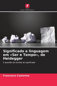 Produktbild: Significado e linguagem em 'Ser e Tempo', de Heidegger