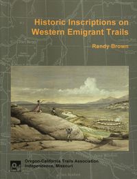 Produktbild: Historic Inscriptions on Western Emigrant Trails