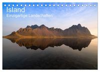 Produktbild: Island - einzigartige Landschaften (Tischkalender 2027 DIN A5 quer), CALVENDO Monatskalender