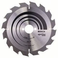 Produktbild: Bosch Accessories Optiline Wood 2608641184 Hartmetall Kreiss&auml;geblatt 190 x 30 x 2 mm Z&auml;hneanzahl: 16 1 St.