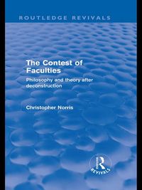 Produktbild: Contest of Faculties (Routledge Revivals)